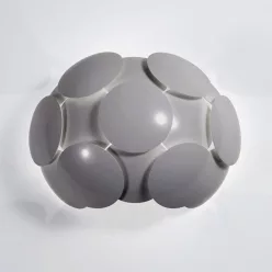 Italux SANTINA GREY W0317-01A-U1GM Fali lámpa 1x26W/E27