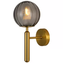 Italux RAVENA WL-2324-1 BRO+SG Fali lámpa 1x5W/LED IP20