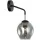 Italux BORGO WL-30843-1 BK+SG Fali lámpa 1x40W/E27 IP20
