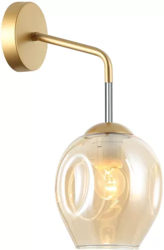 Italux BORGO WL-30843-1 GD+AMB Fali lámpa 1x40W/E27 IP20