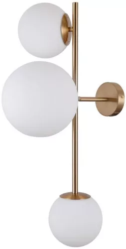 Italux VAILANTE WL-31221-3-HBR Fali lámpa 3x5W/E27+E14 IP20