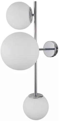 Italux VAILANTE WL-31221-3B-CH Fali lámpa 3x5W/E27+E14 IP20