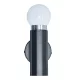 Italux Macera WL-33849-1-BK Fali lámpa 1x40W/E27 IP20