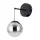 Italux Velada WL-34381-1-BK Fali lámpa 1x5W/LED 3000K 203lm IP20