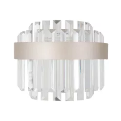  ITALUX WL-34386-1-CH-CL HORNA Kristály Fali Lámpa Átlátszó, Arany LED IP20