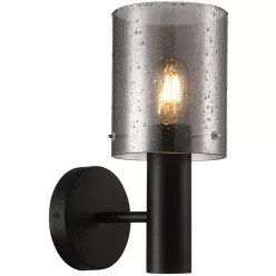   Italux SARDO RAIN WL-5581-1A-BK+RNSG Fali lámpa 1x40W/E27 IP20