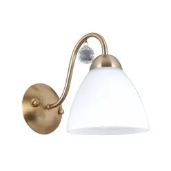 Italux Lugano WL-5643-1-HBR Fali lámpa 1x40W/E27 IP20