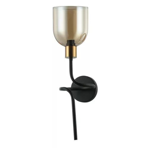 Italux SERVIO WL-66892-1A-BK-AMB Fali lámpa 1x40W/E14 IP20