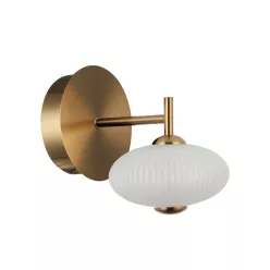   Italux Nico WL-8545-1-BK-GD Fali lámpa 1x5W/LED 3000K 480lm IP20