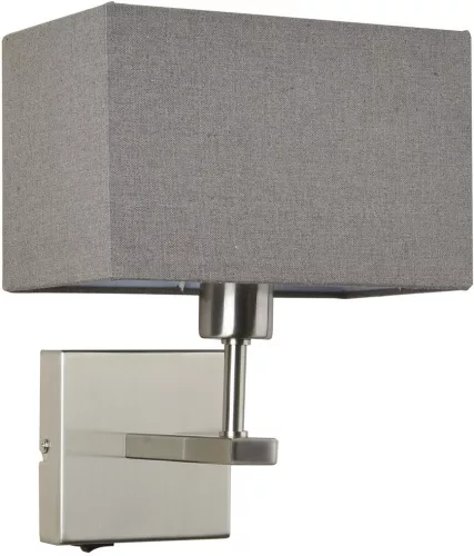 Italux NORTE WL-1122-1-A-SN-RC-GR Fali lámpa 1x60W/E27 IP20