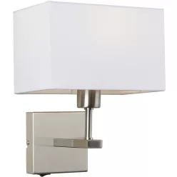Italux NORTE WL-1122-1-A-SN-RC-WH Fali lámpa 1x60W/E27 IP20