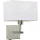 Italux NORTE WL-1122-1-A-SN-RC-WH Fali lámpa 1x60W/E27 IP20