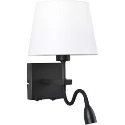   Italux NORTE WL-1122-2-BL-BM-RO-WH Fali lámpa 2x60W, 3W/E27, LED 3000K 350LM IP20