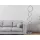 LED dizájn állólámpa 90W - JF2303/CH