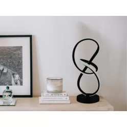 LED dizájn asztali lámpa 28W - JT1302/B