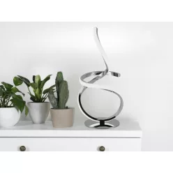 LED dizájn asztali lámpa 24W - JT1307/CH