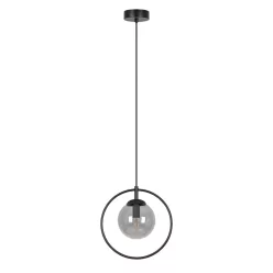 KAJA K-3835 DAVOS Fekete Színű Függeszték 1xE14 10W IP20