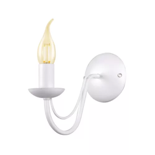 KAJA K-3998 BARTEZ II Fehér Színű Fali Lámpa 1xE14 10W IP20