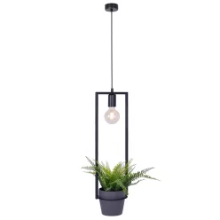   KAJA K-4038 ESTERA Fekete Színű Függeszték 1xE27 15W IP20