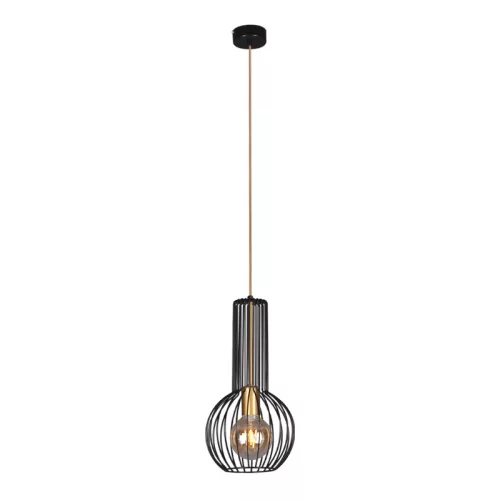 KAJA K-4520 ARVI BLACK Fekete Színű Függeszték 1xE27 15W IP20