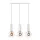 KAJA K-4526 ARVI WHITE Fehér Színű Függeszték 3xE27 15W IP20