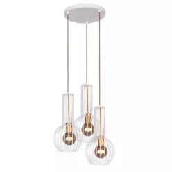   KAJA K-4527 ARVI WHITE Fehér Színű Függeszték 3xE27 15W IP20