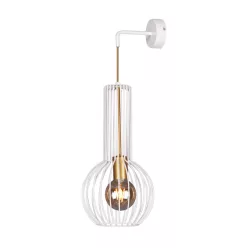   KAJA K-4528 ARVI WHITE Fehér Színű Fali Lámpa 1xE27 15W IP20