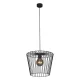 KAJA K-4641 SOUL BLACK Fekete Színű Függeszték 1xE27 15W IP20