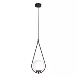   KAJA K-4770 NEVE BLACK Fekete Színű Függeszték 1xE14 10W IP20