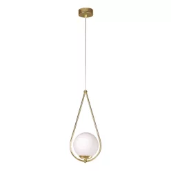   KAJA K-4775 NEVE GOLD Sárgaréz Színű Függeszték 1xE14 10W IP20