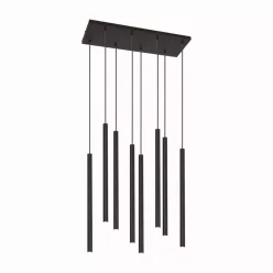 KAJA K-4863 GELATO Fekete Színű Függeszték 8xG9 10W IP20