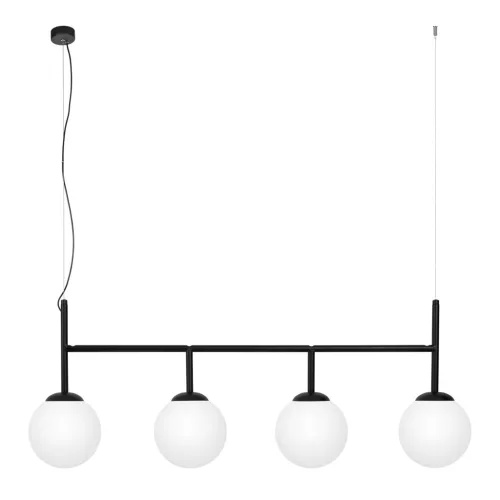 KAJA K-4883 FARO Fekete Színű Függeszték 4xE14 10W IP20