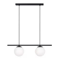 KAJA K-4965 ARTON Fekete Színű Függeszték 2xE27 15W IP20