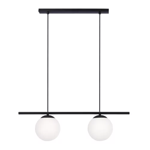KAJA K-4965 ARTON Fekete Színű Függeszték 2xE27 15W IP20