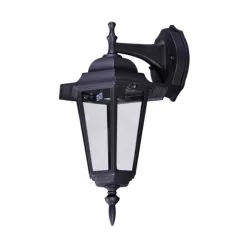   KAJA K-5009A DOWN CZARNY STANDARD Fekete Színű Fali Lámpa 1xE27 15W IP44