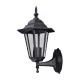 KAJA K-5009A UP CZARNY STANDARD Fekete Színű Fali Lámpa 1xE27 15W IP44
