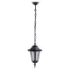 KAJA K-5009H CZARNY STANDARD Fekete Színű Kültéri Függeszték 1xE27 15W IP44