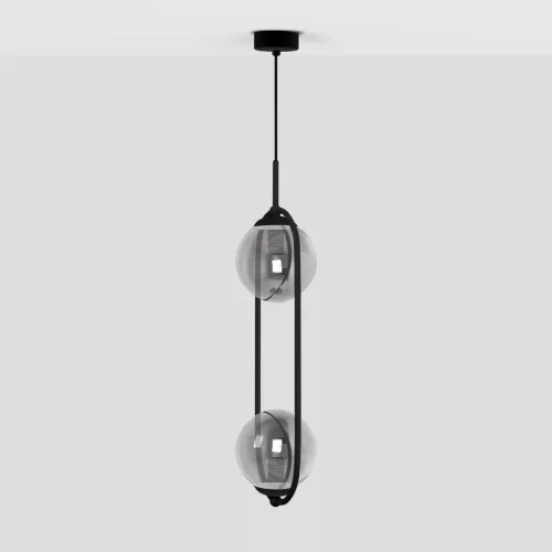 KAJA K-5111 DAVOS Szürke Színű Függeszték 2xE14 10W IP20