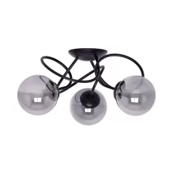   KAJA K-5116 RUBI Szürke Színű Mennyezeti Lámpa 3xE14 10W IP20
