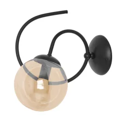 KAJA K-5128 FLORO Sárga Színű Fali Lámpa 1xE14 10W IP20