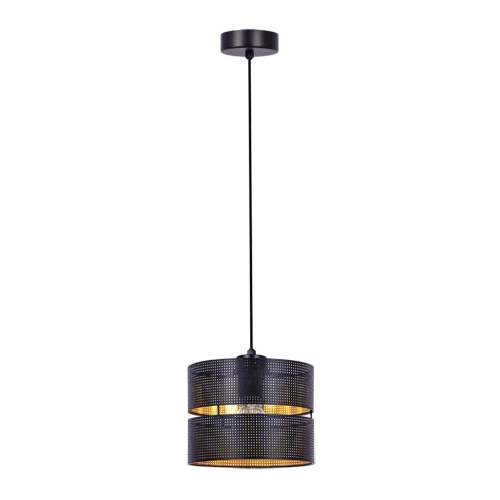 KAJA K-5220 ZIMBO Fekete Színű Függeszték 1xE27 15W IP20