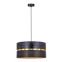 KAJA K-5221 ZIMBO Fekete Színű Függeszték 1xE27 15W IP20