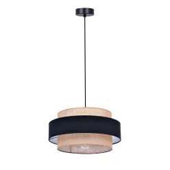 KAJA K-5231 GATO Fekete Színű Függeszték 1xE27 15W IP20