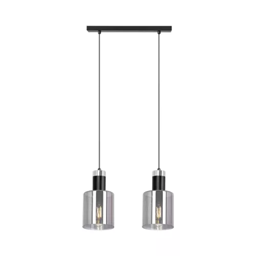 KAJA K-5251 BRUS Fekete Színű Függeszték 2xE27 15W IP20