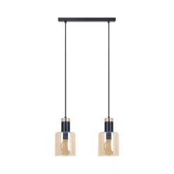 KAJA K-5256 ALTO Fekete Színű Függeszték 2xE27 15W IP20