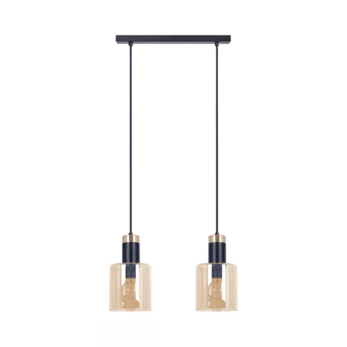 KAJA K-5256 ALTO Fekete Színű Függeszték 2xE27 15W IP20