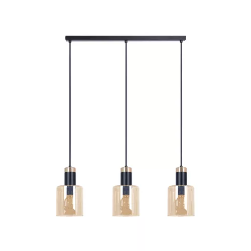 KAJA K-5258 ALTO Fekete Színű Függeszték 3xE27 15W IP20