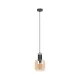 KAJA K-5265 DOKA Fekete Színű Függeszték 1xE27 15W IP20