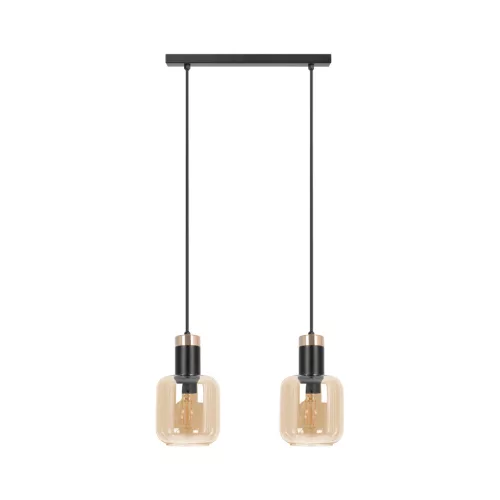 KAJA K-5266 DOKA Fekete Színű Függeszték 2xE27 15W IP20