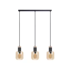 KAJA K-5268 DOKA Fekete Színű Függeszték 3xE27 15W IP20